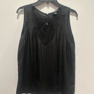 Elegant Black Sleeveless Top